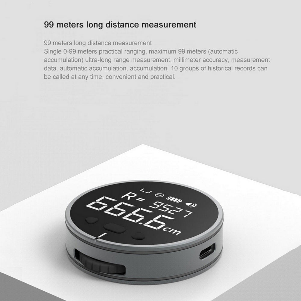 Compact HD Digital Measuring Tape: Precision Electronic Ruler